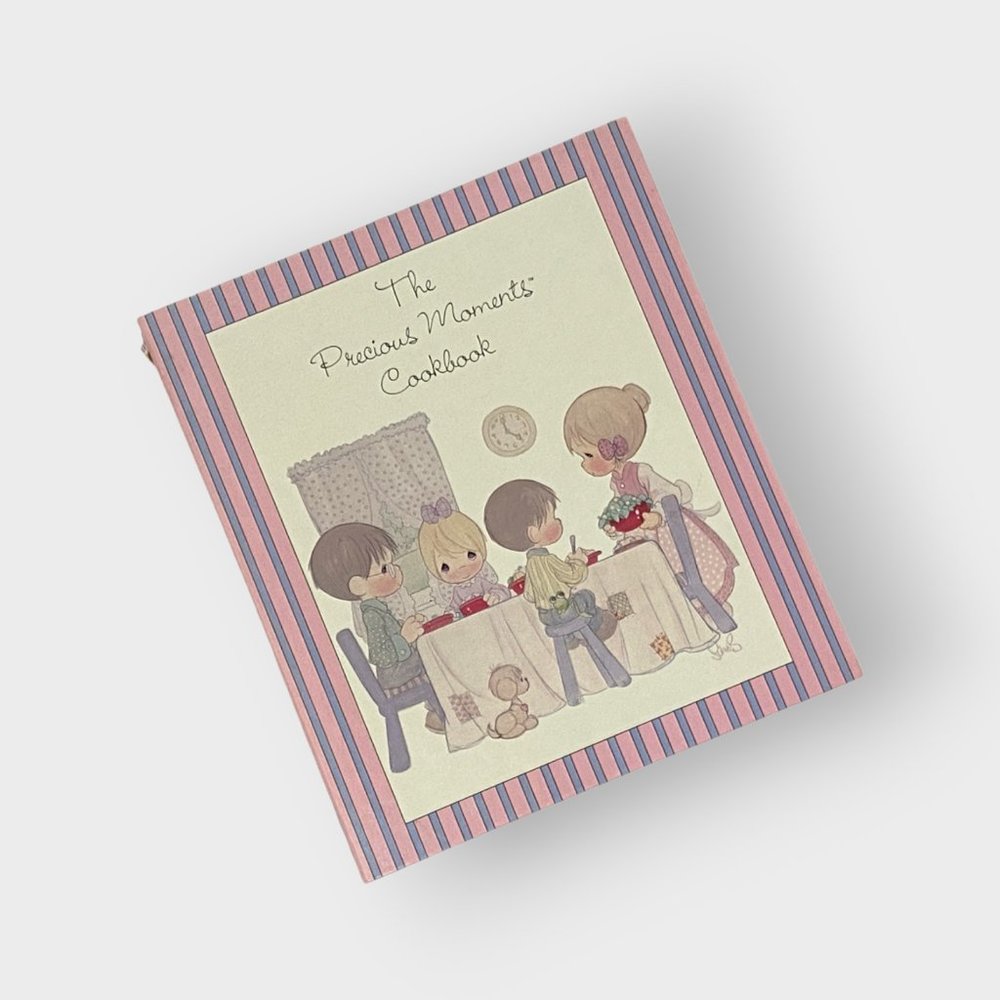 Vintage Precious Moments Cookbook | Hardcover | Spiral Bound